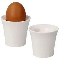 Goebel Kaiser Porzellan Eierbecher " Set weiß " in weiß glasiert | Gr.: onesize