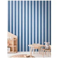A.S. Création Tapete Stripes in Blau | Gr.: onesize