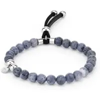 FYNCH-HATTON Armband Blue Sponge Coral Armband in silber | Gr.: onesize