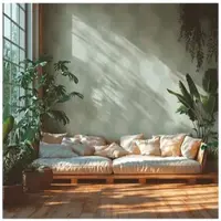 Living Walls Vliestapete "Palmblatt-Tapete verschiedene Farben Tropisch" botanisch strukturiert