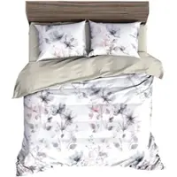 TRAUMSCHLAF Premium Bettwäsche Porto, Schweizer Mako-Satin 200x220 cm + 2x 80x80 cm