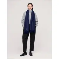 Style Republic Kaschmir Schal gewoben in Navy | Gr.: onesize