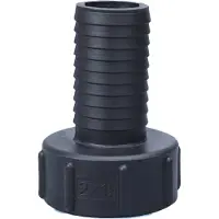 INF Kunststoff-Tankschlauchadapter, IBC-Gartenschlauch-Montagewerkzeuge 38mm
