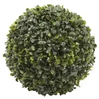 MARELIDA Künstliche Buchsbaumkugel Kunstpflanze Buxus D: 26cm in grün | Gr.: onesize