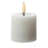 Uyuni LED Mini Kerze Thea Timer bis 400 Std. H: 4,5cm in weiß | Gr.: onesize