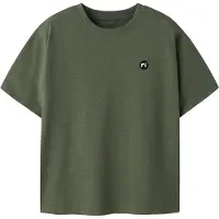 Name it Kurzarmshirt "NKMVIMO SS NREG TOP NOOS" Baumwollmischung, Jersey