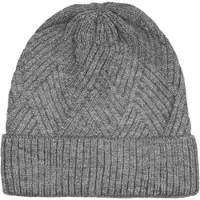 StyleBREAKER Strick Mütze in Grau | Gr.: onesize
