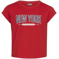 Kidsworld T-Shirt "New York - Print" Kurzarm, gerade Passform, mit stylischem Druck
