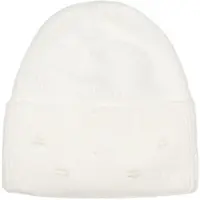 StyleBREAKER Strick Mütze in Creme-Weiß | Gr.: onesize