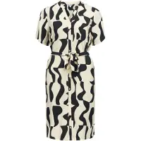 Object Print Blusenkleid