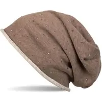 StyleBREAKER Beanie Mütze in Braun | Gr.: onesize