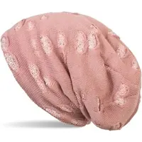 StyleBREAKER Feinstrick Beanie Mütze in Altrose | Gr.: onesize