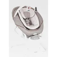 Markenlos All Ways 2-in-1 Schaukelsitz, elektrische Babyschaukel und tragbare Wippe, ab Geburt bis ca. 9 Monate (9 kg), mit Vibration und einstellbarer Schwunggeschwindigkeit