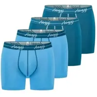 Sloggi Long Short / Pant Start in Blau / hellblau | Gr.: XL