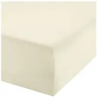 Erwin Müller Single-Jersey Bio Boxspring-Spannbettlaken Bayreuth in natur | Gr.: 90x190 cm - 100x200 cm