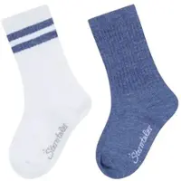 Sterntaler Active Socken Lang 2er-Pack Coolmax in jeans melange | Gr.: 34