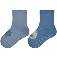 Sterntaler ABS Socken 2er-Pack Dino in helles blau | Gr.: 22
