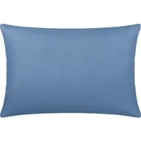 Erwin Müller Interlock-Jersey Kissenbezug Memmingen in blau | Gr.: 80 x 80 cm