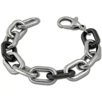 Amello Armband Edelstahl, Keramik ca. 19,5cm Glieder | Gr.: onesize
