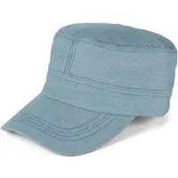 StyleBREAKER Military Cap in Hellblau | Gr.: onesize