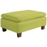 58 aufm Kessel POLSTERHOCKER Kaylil Flachgewebe apfel | Gr.: onesize