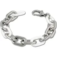 Amello Armband Edelstahl, Keramik ca. 19,5cm Glieder | Gr.: onesize