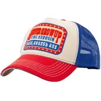 King Kerosin Trucker Cap Never Grow Up in beige | Gr.: onesize