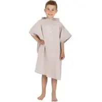 Normani Kinder Badeponcho aus schnelltrocknendem Mikrofaser in Rosa | Gr.: 60 x 60 cm