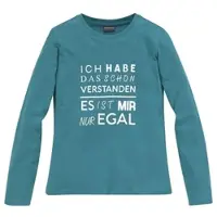 Kidsworld Langarmshirt "Ich hab das schon verstanden - es ist mir nur egal" Langarm, Basic-Passform, mit Statements/Sprüchen