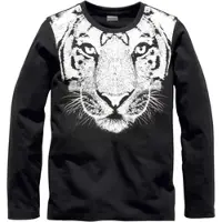 Kidsworld Langarmshirt in schwarz | Gr.: 176/182