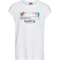 Kidsworld T-Shirt in weiß | Gr.: 176/182