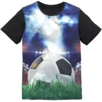 Kidsworld T-Shirt in schwarz | Gr.: 152/158