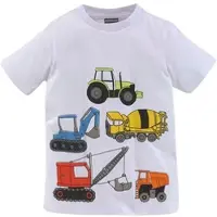 Kidsworld Shirt in Weiß | Gr.: 116