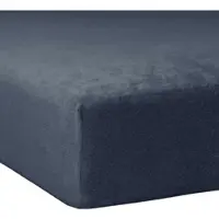 TRAUMSCHLAF Spannbettlaken Flausch Biber in marine | Gr.: 140x200 cm - 160x200 cm