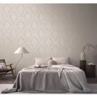 A.S. Création Vliestapete "Pure Elegance Ornament-Tapete Mustertapete Barock Raute" schimmernd strukturiert Vliestapete klassisch für Schlafzimmer Küche Wohnzimmer Ornament Flur