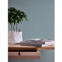 A.S. Création Vliestapete "Casual Living einfarbige Tapete Unitapete Leinenoptik Landhaus" matt strukturiert Vliestapete einfarbig für Schlafzimmer Küche Wohnzimmer Uni Design
