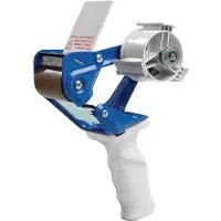HP Autozubehör Handabroller Profi K20B Metall blau/weiss für Bandbreite 50 mm
