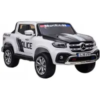 HECHT Kinder Elektroauto Mercedes XMX 606 POLICE