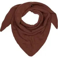 StyleBREAKER Strick Dreieckstuch in Dunkelbraun | Gr.: onesize