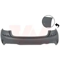 VAN WEZEL Stoßfänger 0593549