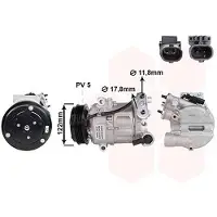 VAN WEZEL Kompressor, Klimaanlage 3701K700