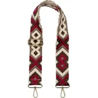 StyleBREAKER Wechsel Taschengurt in Bordeaux-Braun-Beige | Gr.: onesize