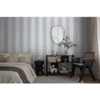 A.S. Création Vliestapete "Pure Elegance Streifen Tapete Mustertapete Landhaus Landhaus" matt strukturiert Vliestapete gestreift für Schlafzimmer Küche Wohnzimmer Streifen Flur