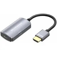 Microconnect HDMIUSB3.2, USB 3.2 Gen 1 (3.1 Gen 1) Type-C, Schwarz, 60 Hz, DisplayPort, HDMI, China, 197 mm