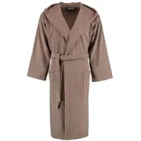 Rhomtuft Bademäntel unisex Kapuze Baronesse taupe - 58 in taupe - 58 | Gr.: S