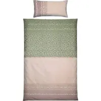 Erwin Müller Mako-Satin Bettwäsche in jade-beige | Gr.: 135x200 cm (80x80 cm)