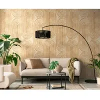 Living Walls Fototapete "THE WALL III Formen Tapete Motivtapete Abstrakt 3D" matt glatt Vliestapete Artdeco für Schlafzimmer Küche Wohnzimmer Formen Design