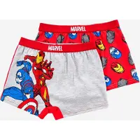 Marvel Boxer Unterhosen 2er-Pack, Mehrfarbig, 110