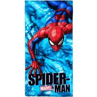Marvel Spiderman Badetuch Handtuch 70x140 Kinder Handtuch Jungen in Blau | Gr.: onesize