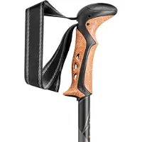 LEKI Khumbu AS Trekkingstöcke dark anthracite-orange-black